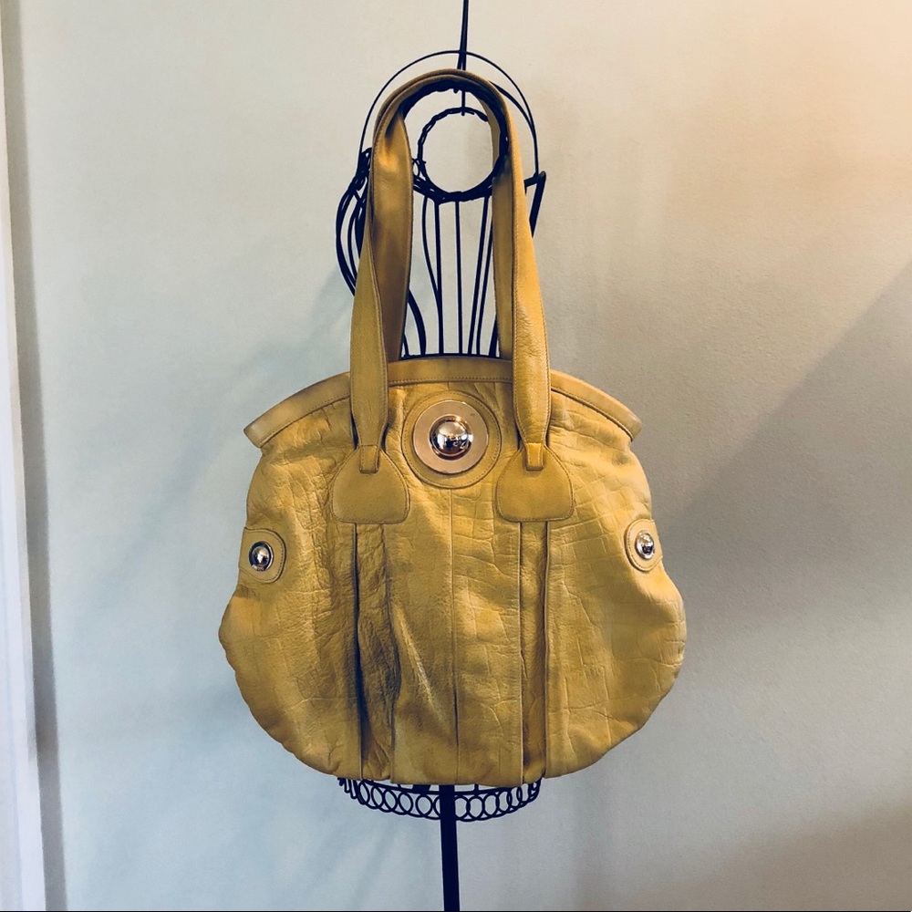 Gustto Yellow Shoulder Bag